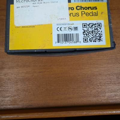 MXR M148 Micro Chorus 2005 - Present Yellow image 10