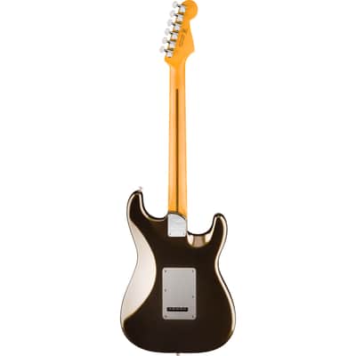 Fender American Ultra II Stratocaster Lefthand EB Texas Tea - Electric Guitar image 2