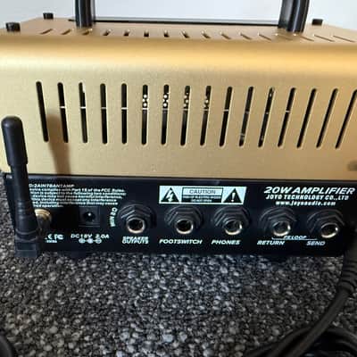 Joyo banTamP xL Tweedy 2-Channel 20-Watt Bluetooth Guitar Amp Head - Excellent, Fast Shipping! image 6