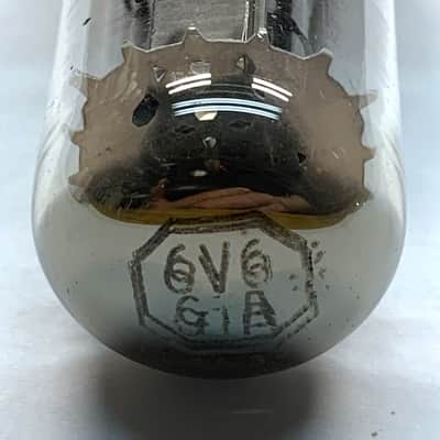 Vintage 70's Tung-Sol NOS 6V6GTA Vacuum Power Tube image 2