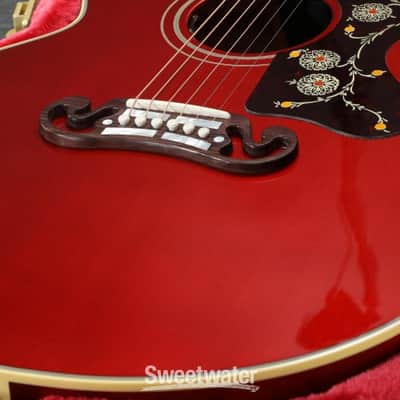 Gibson Acoustic SJ-200 Original Acoustic-electric Guitar - Burgundy Mist (SJ200BurMd1) image 3