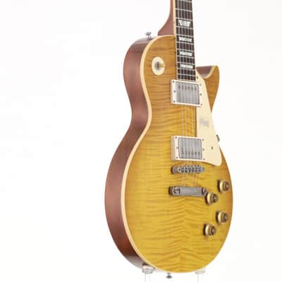 Gibson Custom Historic Collection 1959 Les Paul Standard Reissue Quilt VOS Hand-Selected Honey Lemon Fade [983471] (05/28) image 8