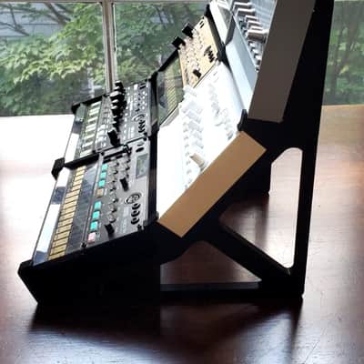 PatchPoint3D Korg Volca 3-Tier 3x2 Array 3D Printed Desktop Stand Black PLA for Beats Keys Bass Nubass FM Mix Sample Synthesizer Mixer Drum Rhythm Machine Sampler image 5