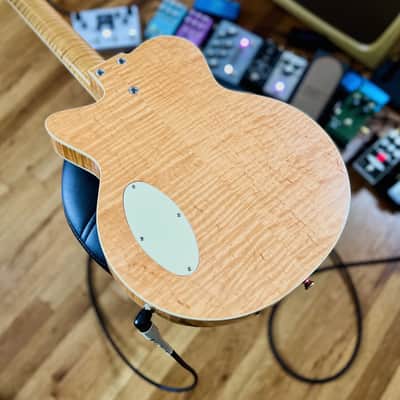 Yanuziello Guitars - Electric model - 2021-2022 - Natural. Dynasonic Pickups / Mastery Hardware image 10