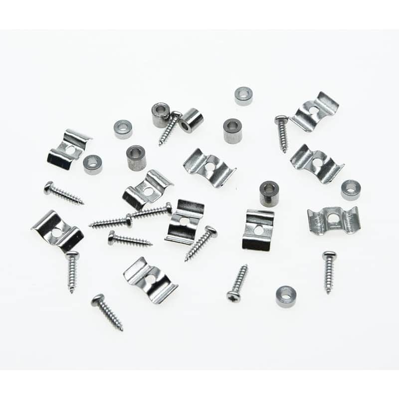 5Sets Electric Guitar String Trees Guitar String Retainer For Strat Tele Chrome image 1