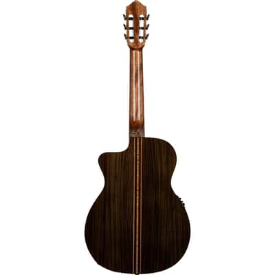 Ortega GRANDSUITE-CE Solid Spruce Top Okoume Slim Neck Nylon 6-String Acoustic-Electric Guitar w/Gig Bag image 6