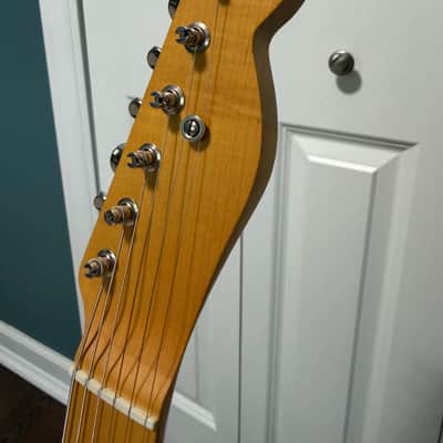 Fender Player Telecaster (Tidepool) w/Custom Warmoth Quartersawn Nitro Satin Neck & Lollar Pickups image 12
