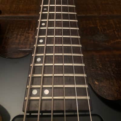 Jackson Professional Dinky Reverse MIJ Schaller Floyd Rose and EMG Pickups 90’s Black Japanese Vintage Super Strat Guitar ESP MII and Jackson Soloist Killer. image 17