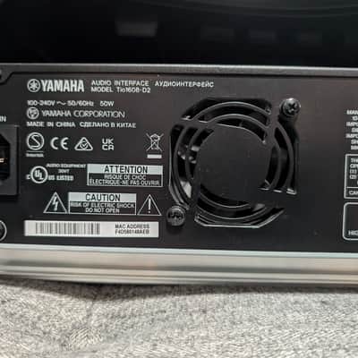 Yamaha Tio1608-D2 16 Channel Dante Input Interface 2015 - Present - Black image 5