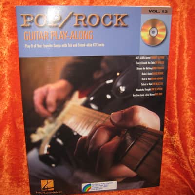 Hal Leonard Guitar Play-Along Pop/ Rock Book Vol. 12 w/ CD 48 Pages image 1