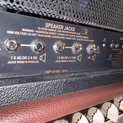PRS HDRX 100 2-Channel 100-Watt Guitar Amp Head 2021 - Present - Black image 6