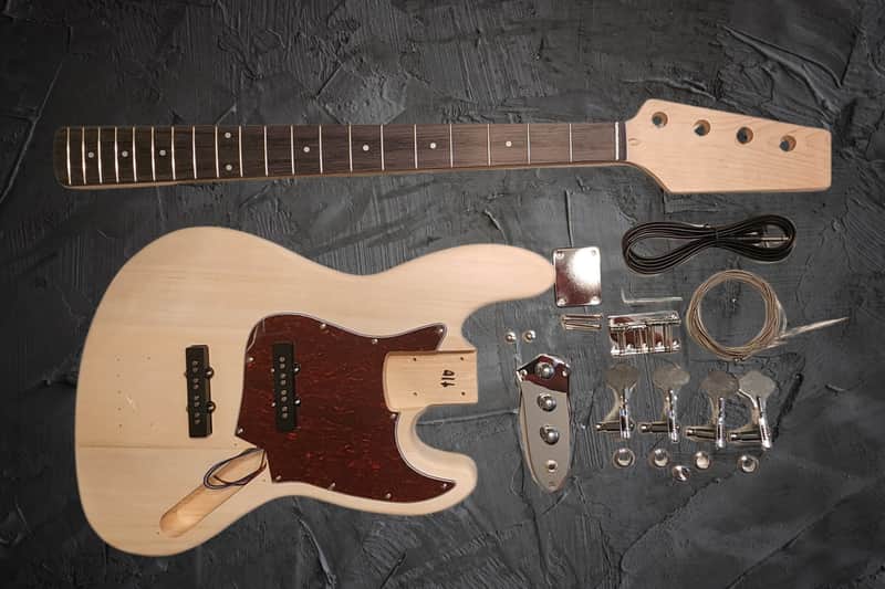 Jazz Bass Style DIY Kit by Budreau Guitars image 1