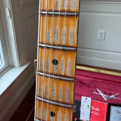 2024 Fender Custom Shop Esquire Telecaster 50s Limited Edition Super Heavy Relic - Aged White Blonde image 6