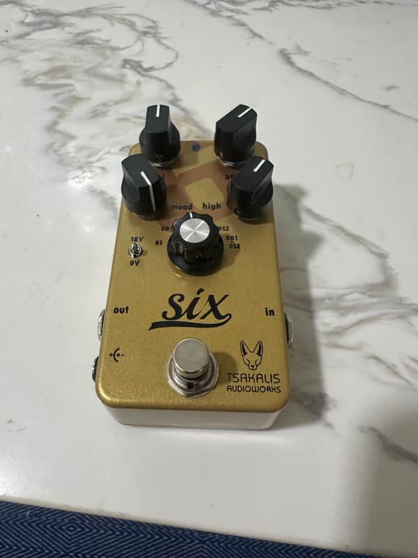 Tsakalis Audioworks Six overdrive, distortion, boost image 1