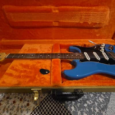 2020 Fender MIJ Hybrid '60s Stratocaster - California Blue - Seymour Duncan Antiquity pickups image 23