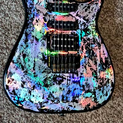 Vintage Fernandes Electric guitar super Strat copy made in japan haloflash image 6