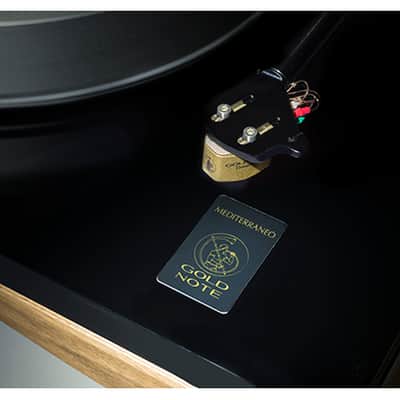 GOLD NOTE Mediterraneo Italian Walnut Turntable - B7 Ceramic Tonearm Included - NEW! image 10
