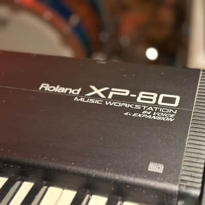 Roland XP-80 76-Key 64-Voice Music Workstation Keyboard 1999 - 2004 - Black image 2
