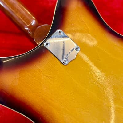 Yamaha SA-15 c 1968 - Sunburst original vintage MIJ Japan image 7