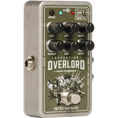 Electro-Harmonix Nano Operation Overlord Allied Overdrive Pedal image 1