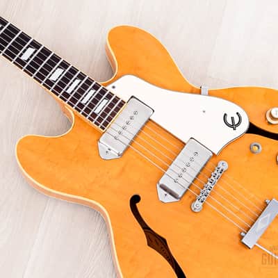 1990 Epiphone Casino Natural Near-Mint, Pre-Elitist Revolution, Japan Terada image 8