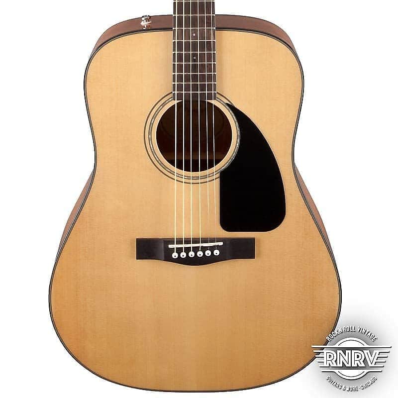 Fender CD-60 Dreadnought V3 w/Case, Walnut Fingerboard, Natural image 1