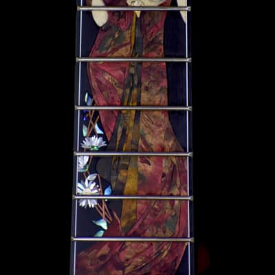 The Lady Gilmoore Archtop w/ semi-nude Female Figure Inlay image 22