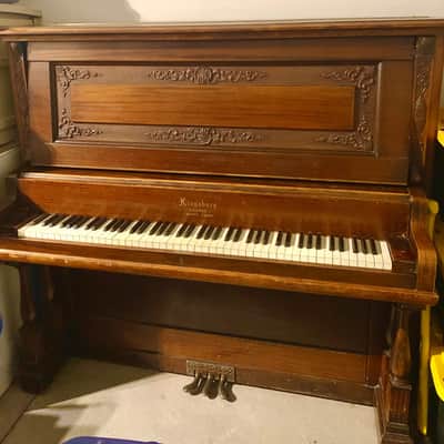 Kingsbury Chicago Cabinet Grand Piano image 1