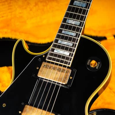 Gibson 1957 Les Paul Custom VOS Lefthand - Black Beauty image 17