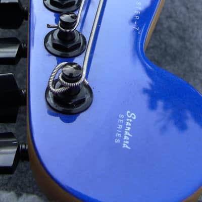Squier Stagemaster 7 String 2000 Cobalt Blue image 14