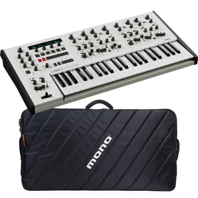UDO Audio DMNO 8-Voice Polyphonic Keyboard Synthesizer - White CARRY BAG KIT [Pre-Order] image 1