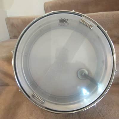 Ludwig Vintage Acrolite aluminum snare drum pointed corner badge mid-70s very clean! image 16