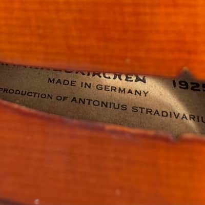 Gustave Fedor Heberlein Stradivarius 1925 Old Violin image 6