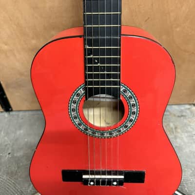 Martin Smith W-34-RD-PK 34 inch 1/2 Size Classical Guitar - Red #465 image 4