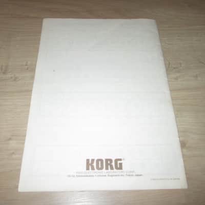 Korg Vintage Synthesizer Manuals - Synthesizer Brochure/Catalog image 8