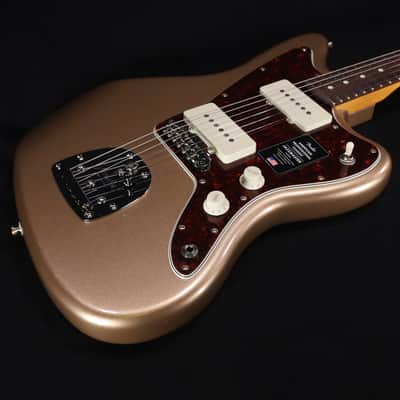 Fender American Professional Classic Jazzmaster Rosewood Fingerboard Faded Firemist Gold image 1
