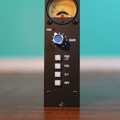 API 312 500 Series Mic Preamp Module 2020 - Present - Black image 6