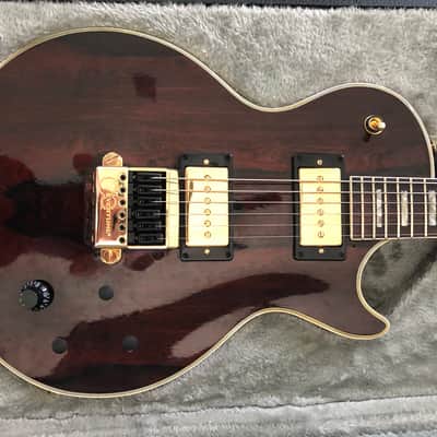 Aria Pro II  Custom Single Cut 1974 Dark cherry brown image 5