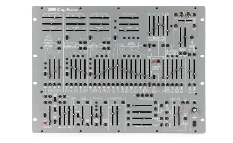 Behringer 2600 Semi-Modular Analog Synthesizer Limited Edition 2021 - Present - Gray Meanie image 1