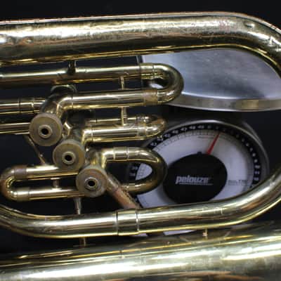 F.E. Olds Baritone (Euphonium) Upright Concert Style Works Great & Complete with Mouthpiece image 8