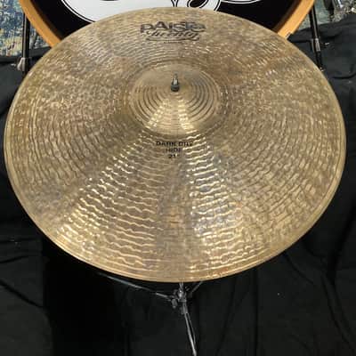 Tris Imboden's, Chicago, Paiste - 21" Twenty Masters Collection Dark Dry Ride 2854g image 1