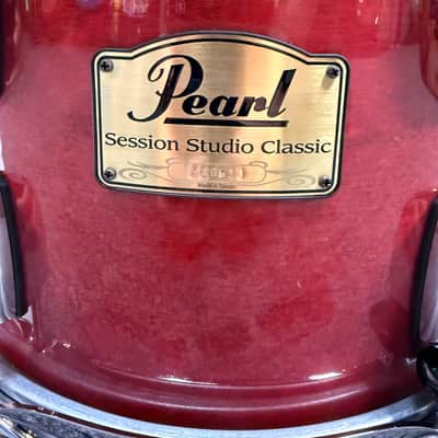 Pearl Session Studio Classic 12" x 8" Rack Tom Sequoia Red #110 - Brand New image 2