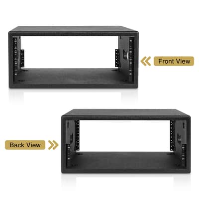 SDRK-4PU | 4U Studio Rack with 4-Space, Baltic Birch Plywood with Polyurea Coating, for Recording Room, Home Studio image 2