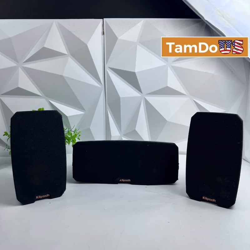 Klipsch Reference Theater Pack RTP Center Speaker & Satellite Speakers 3-Piece image 1