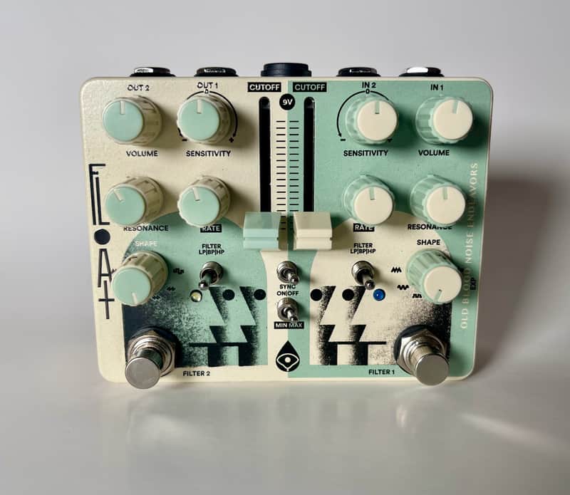 Old Blood Noise Endeavors Float Dual Moving Filter 2022 - Present - Cream / Mint Graphic image 1