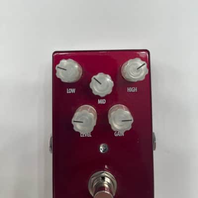 Lovepedal Custom Hi Volt Ruby Distortion Hermida Rare Guitar Effect Pedal image 2