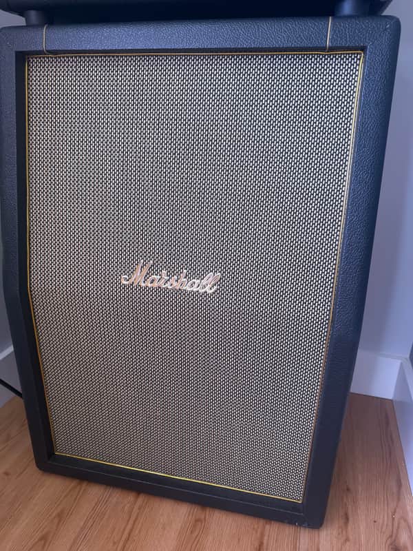 Marshall Studio Vintage SV212 140-Watt 2x12" Angled Guitar Speaker Cabinet 2019 - Present - Black image 1