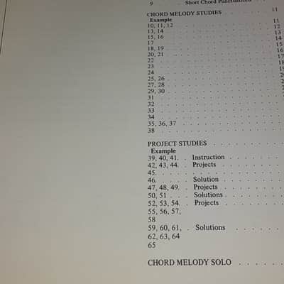 HOWARD ROBERTS - GUITAR MANUAL CHORD MELODY - JAZZ GUITAR BOOK - MUSIC INSTRUCTIONAL image 2