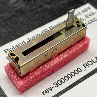 ORIGINAL Roland Juno-60 Replacement HPF Slider Switch (13159505) for Juno-60 image 2