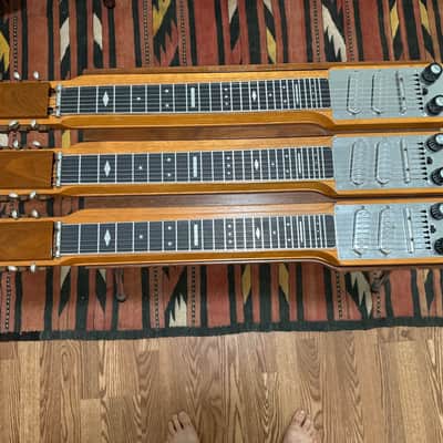 Magnatone Maestro Triple Neck 1955-57 - Natural image 2
